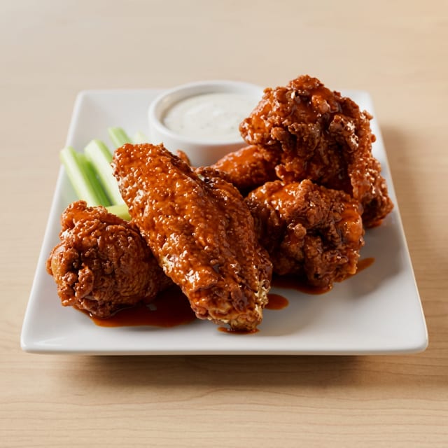 Buffalo Wings (10 Pcs).